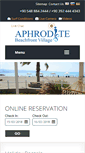 Mobile Screenshot of aphroditebeachfront.com